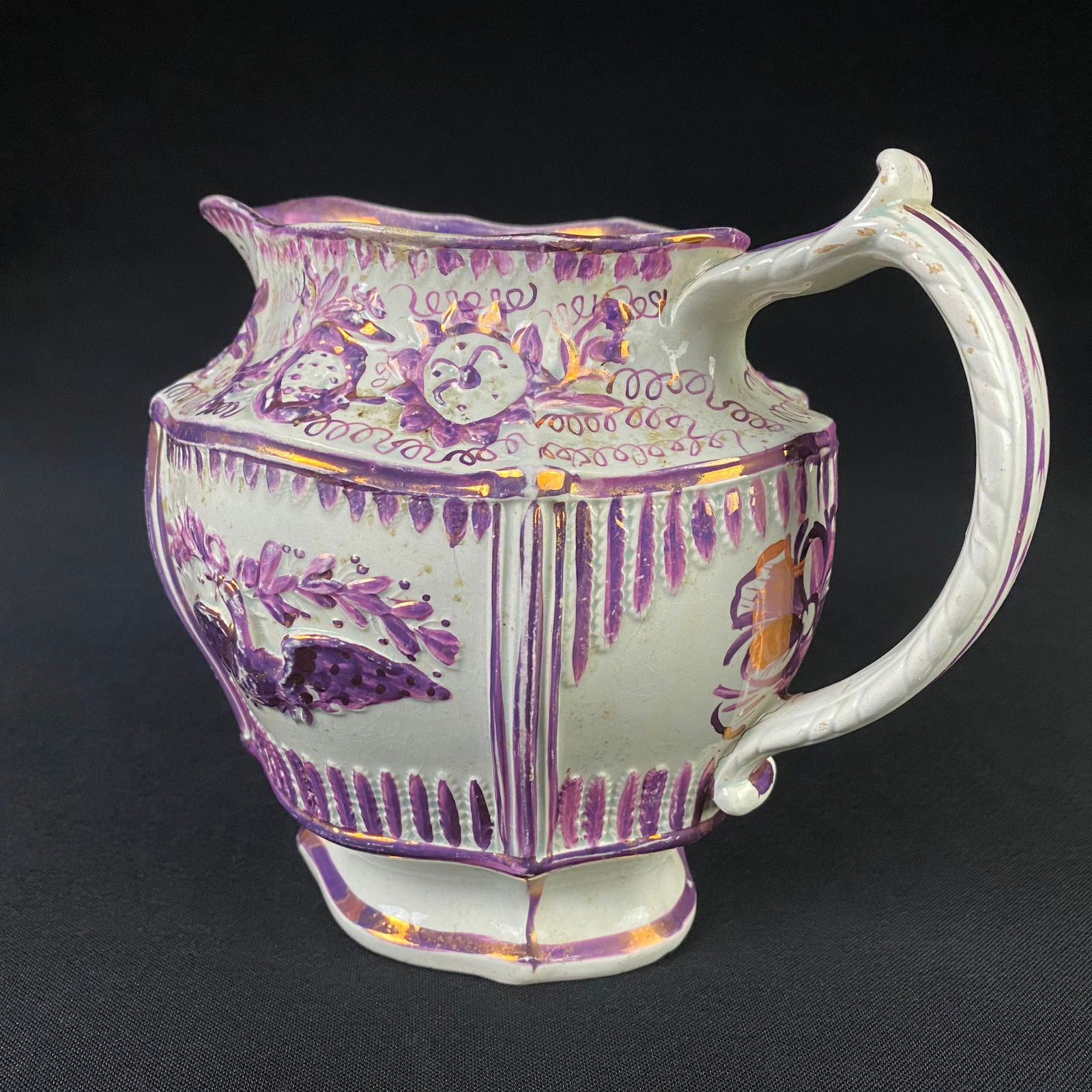 Purple Eagle Lustre Jug - 6