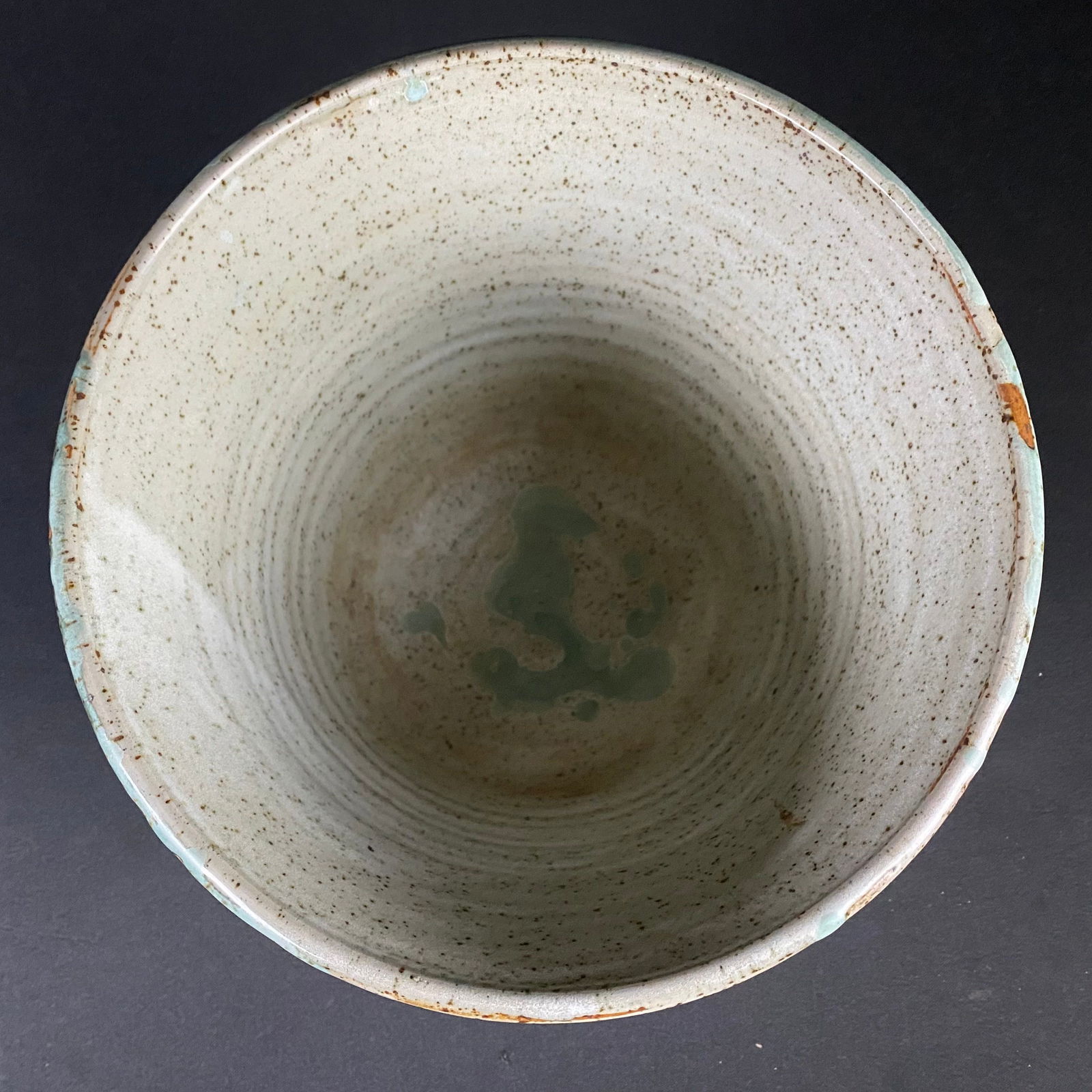 Jack Pharo Ceramic Pot, Signed and Dated 1966 - 7