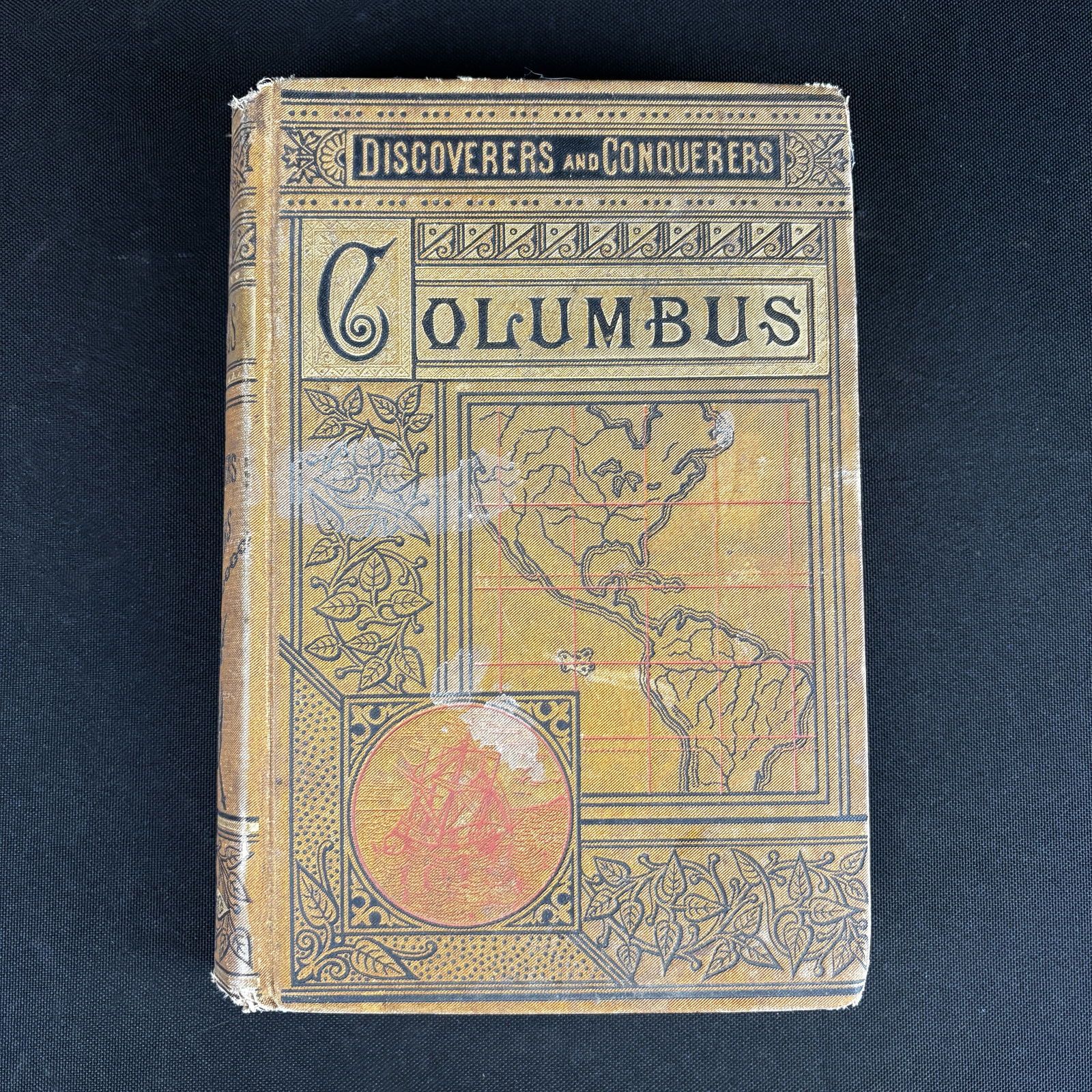 Vintage 1881 First Edition Discoverers And Conquerors Columbus written by George Cubitt (1 of 7)