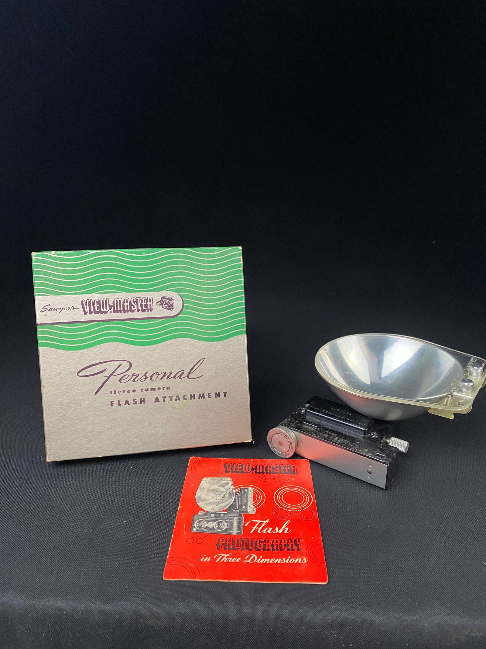 Sawyer's View-Master Personal Stereo Camera Flash Attachment in Original Box: Sawyer's View-Master Personal Stereo Camera Flash Attachment in Original Box