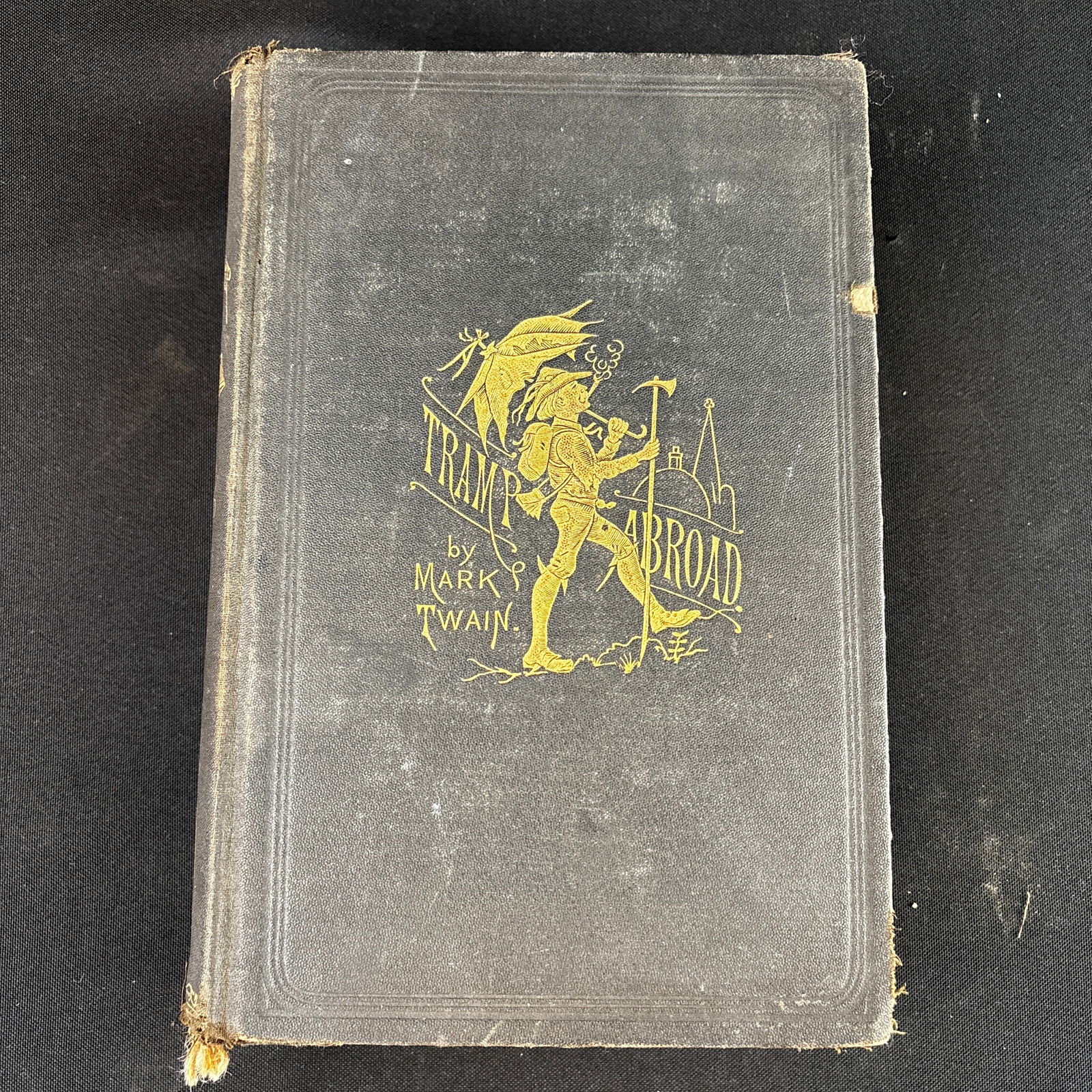 Vintage copy of Tramp Abroad by Mark Twain 1897 (1 of 7)