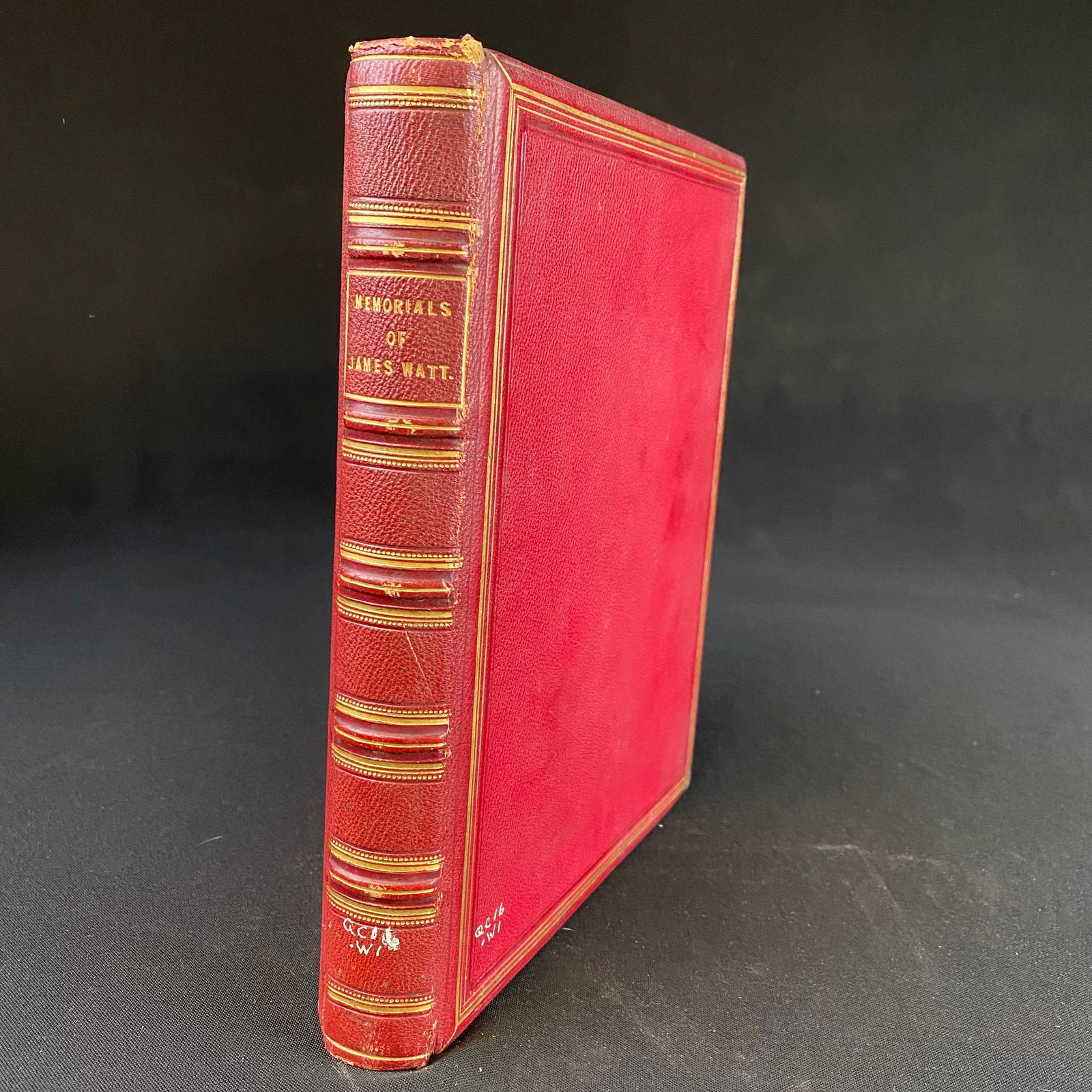 Vintaged copy of Memorials of The Lineage, Arly Life, Education, And Development of the Genius of: Vintaged copy of Memorials of The Lineage, Arly Life, Education, And Development of the Genius of James Watt by George Williamson the book was printed for the Watt Club by Thomas Constable published i