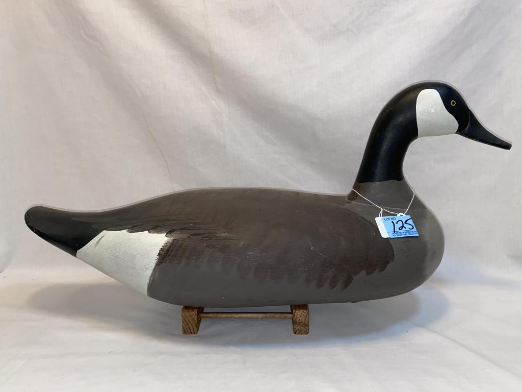 MADISON MITCHELL GOOSE DECOY OP: SIGNED 1957