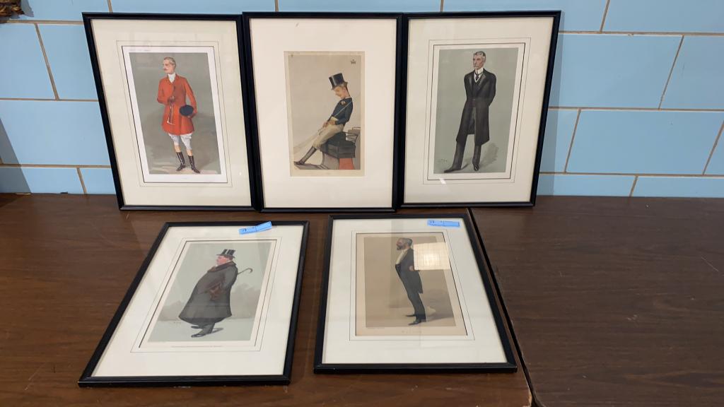 1890'S VANITY FAIR SPY PRINTS (1 of 8)