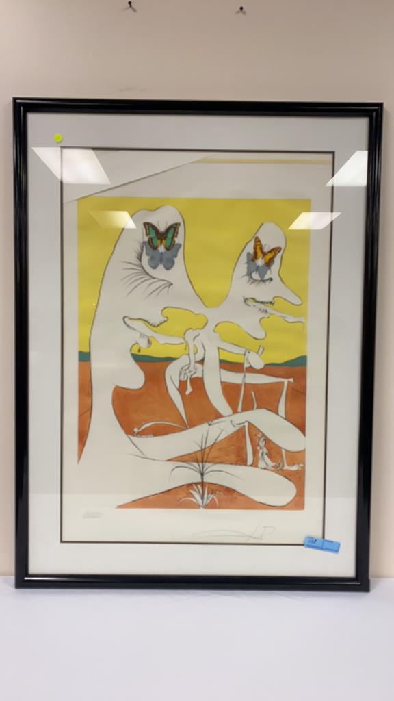 LARGE SALVADOR DALI PRINT (1 of 7)