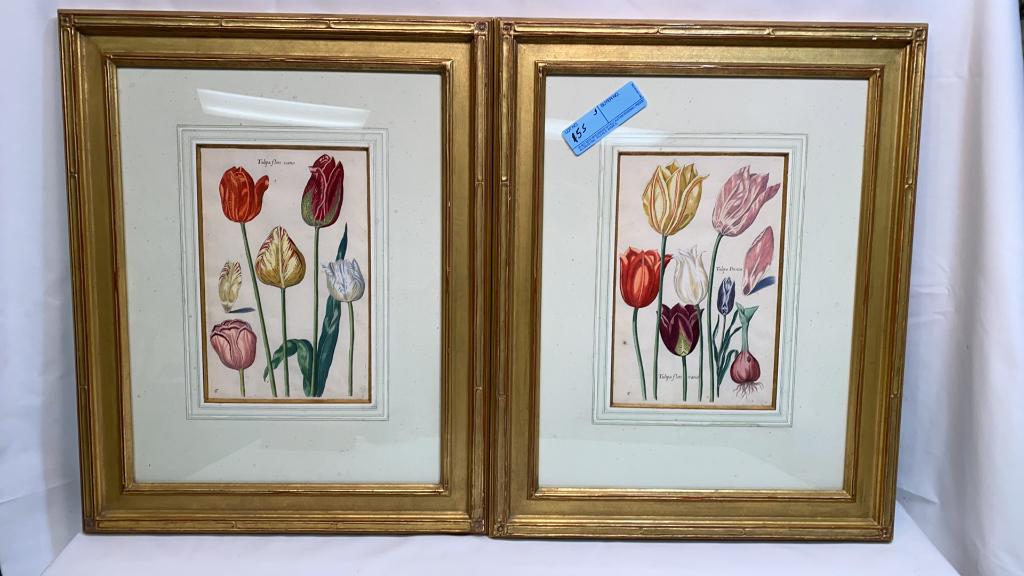 4 VARIOUS ANTIQUE FLOWER PRINTS (1 of 10)