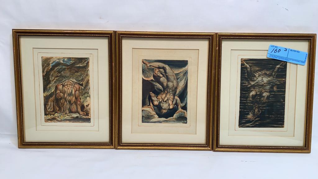 3 EARLY PRINTS ~ 10 1/2" X 8 1/2" EACH (1 of 4)