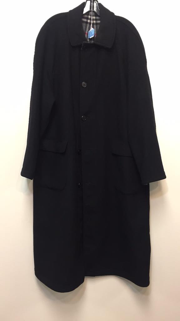 REVERSIBLE BURBERRY LONG WOOL  COAT 44R (1 of 11)