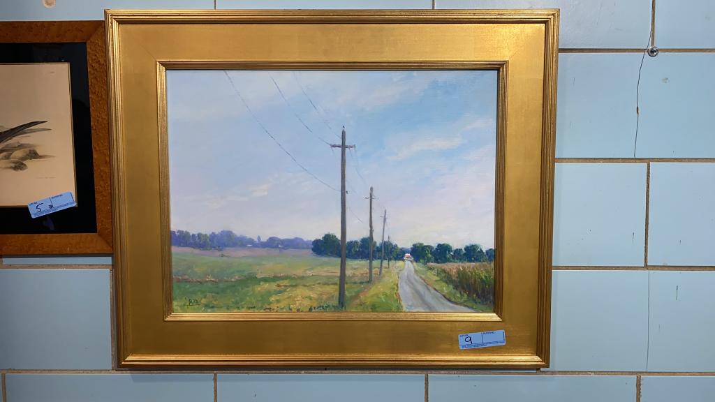 JOHN BRANDON SILLS OIL PAINTING ON CANVAS (1 of 9)