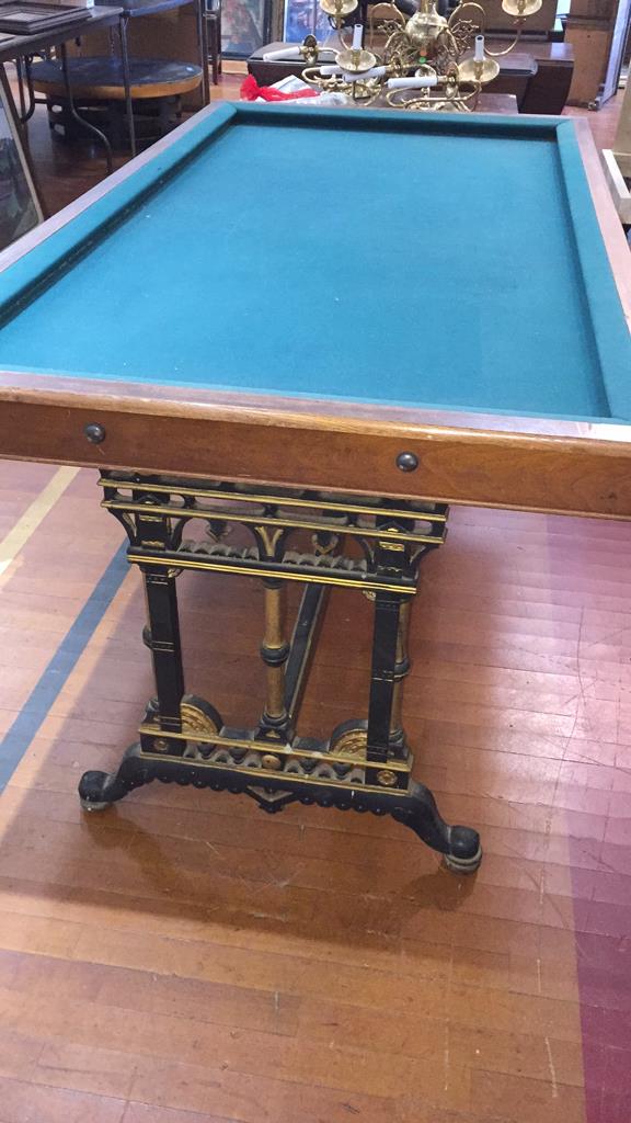 ANTIQUE BILLIARDS GAME TABLE (1 of 10)