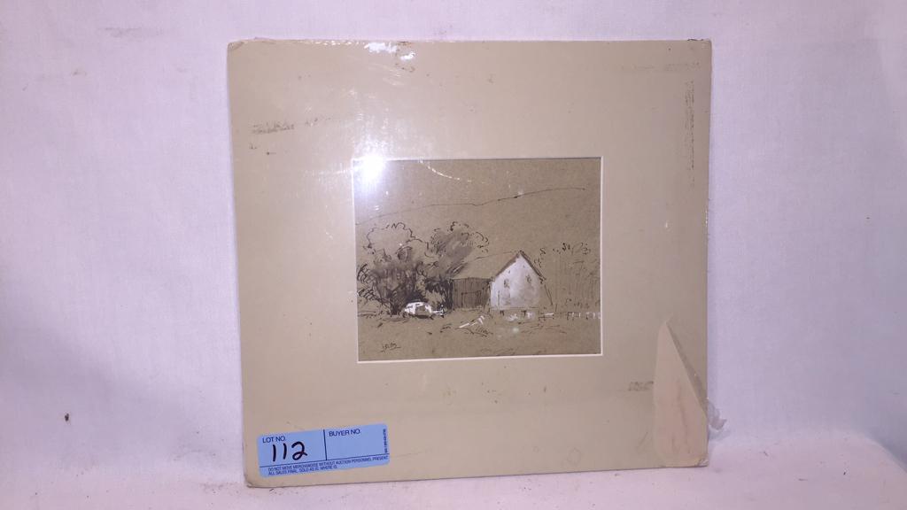 JOHN BRANDON SILLS PEN & INK WASH (1 of 9)