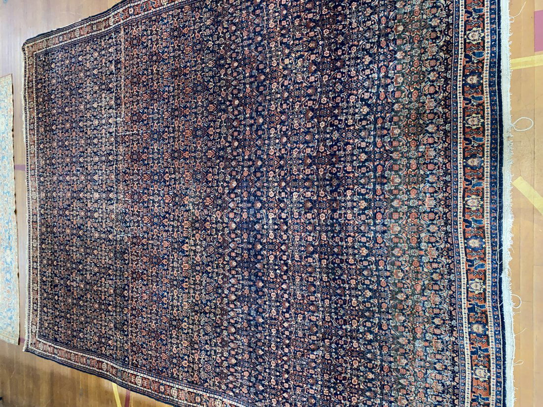 ANTIQUE ORIENTAL ROOM SIZE RUG 14'3" X 10'9" (1 of 7)