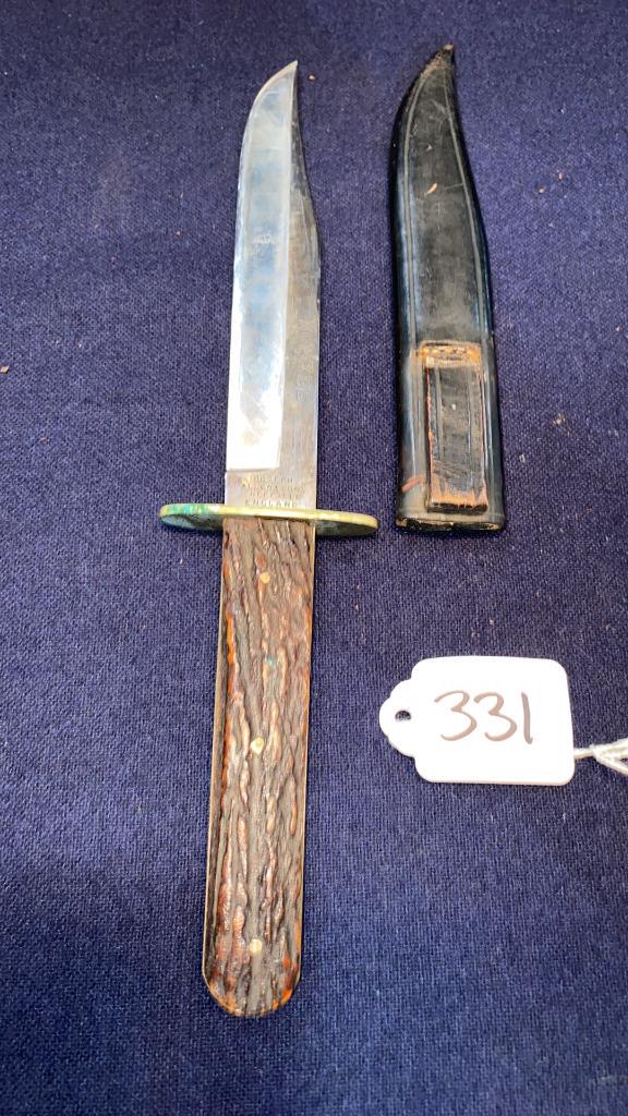 JOSEPH ALLEN & SON SHEFFIELD ENG. HUNTING KNIFE (1 of 7)