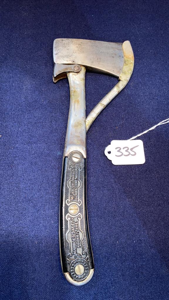 #6 MARBLE'S SAFETY POCKET AXE (1 of 13)