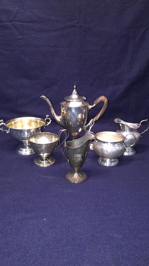 6 VARIOUS STERLING PIECES ~ 26.11 OZT (1 of 20)