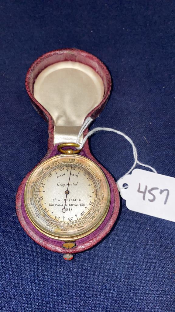 DR. A CHEVALIER POCKET BAROMETER/ NAVIGATION PC (1 of 5)