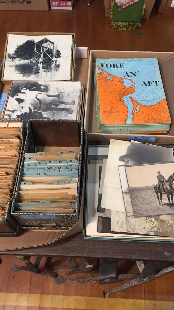 4 BOXES OLD PHOTOGRAPHS, SAILING MAGAZINES ETC (1 of 11)