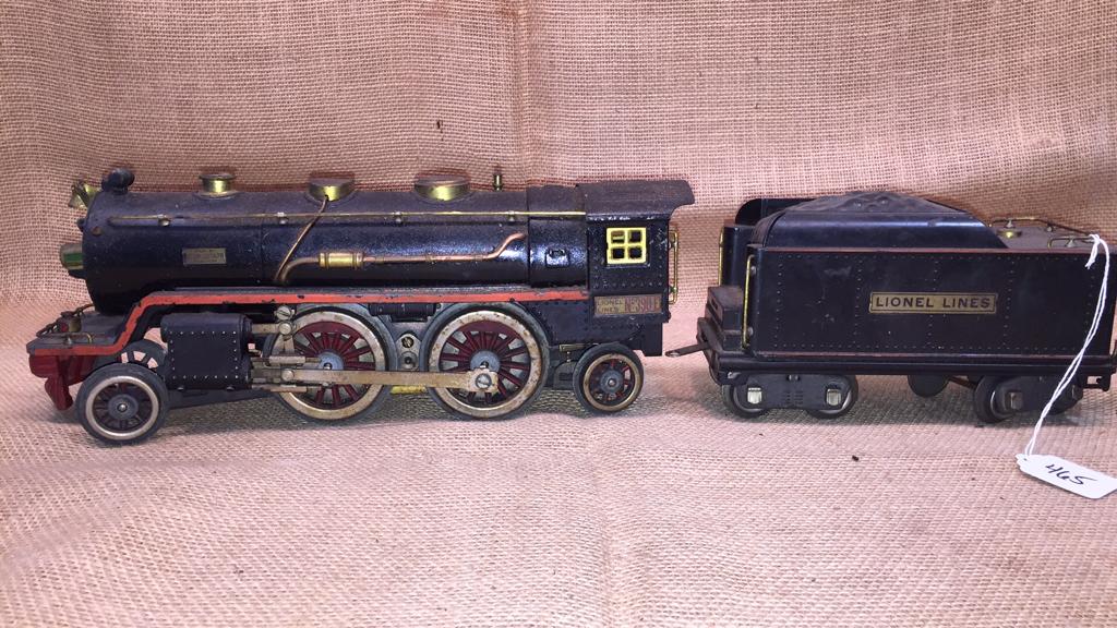 LG LIONEL TRAIN ENGINE & COAL CAR #390-E (1 of 14)