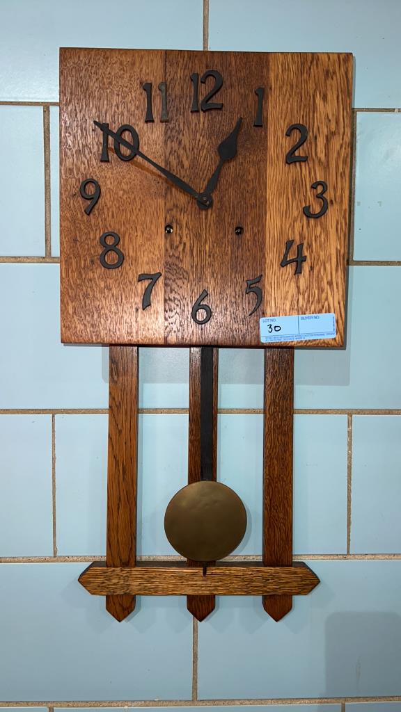 MISSION WALL CLOCK: ~