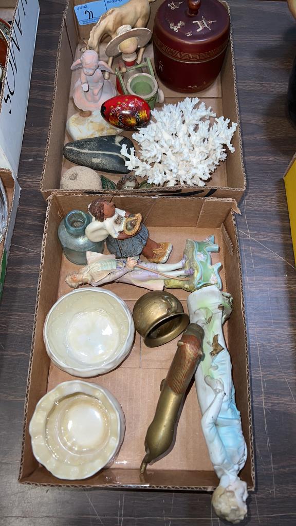 2 BOX LOTS MISC. STONES, LENOX ETC (1 of 3)