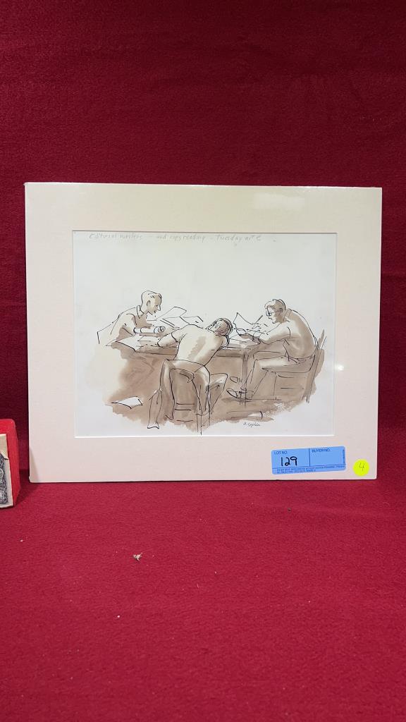 ETCHING BY A. SOPHER - SEE DESC. (1 of 3)