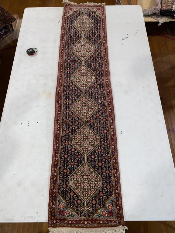 HANDMADE RUNNER RUG 8'2" X 22" (1 of 5)