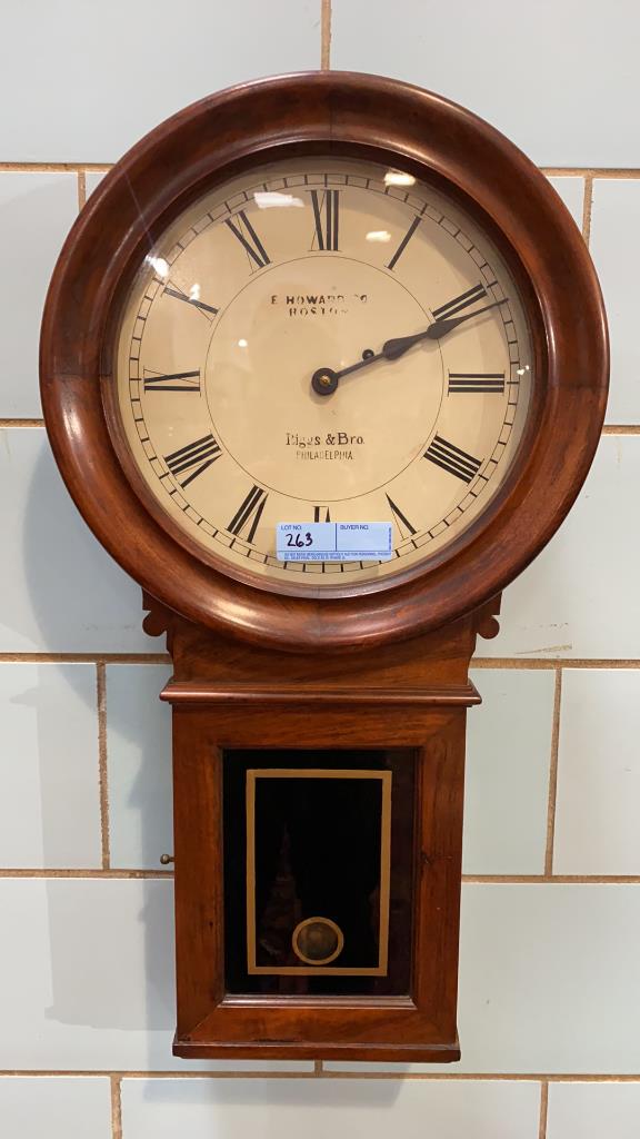 E. HOWARD & CO. BOSTON WALL CLOCK (1 of 4)