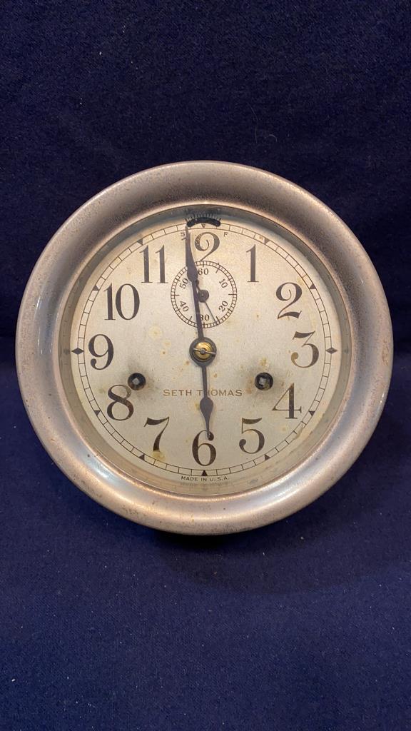 SETH THOMAS SHIP CLOCK (1 of 3)