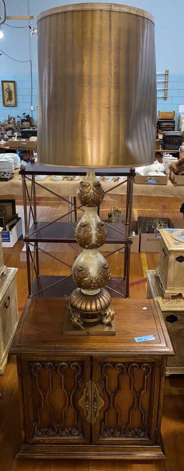 NIGHT STAND & LAMP (1 of 4)