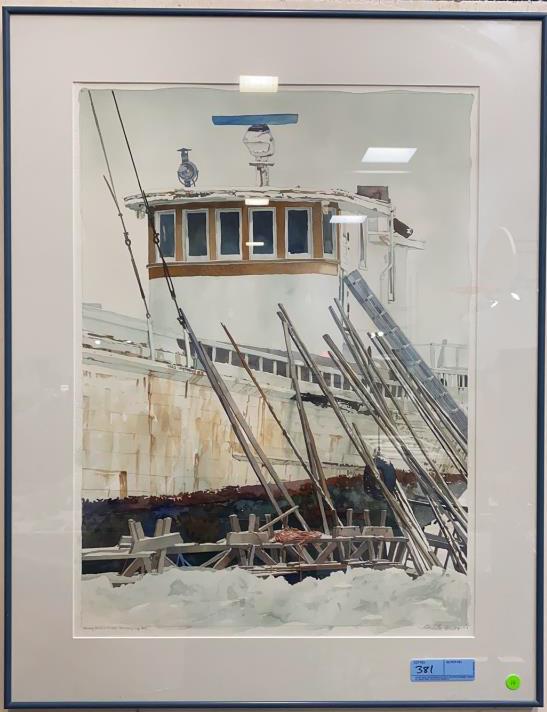 ORIGINAL WATERCOLOR BY MARC CASTELLI (1 of 4)