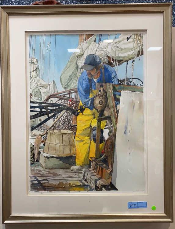 ORIGINAL WATERCOLOR BY MARC CASTELLI (1 of 5)