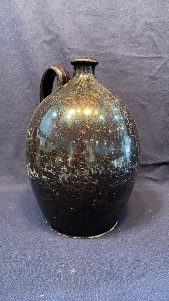 REDWARE JUG 11" TALL (1 of 4)