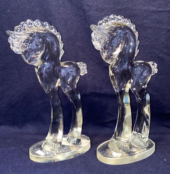 HEISEY HORSE FIGURES: ~