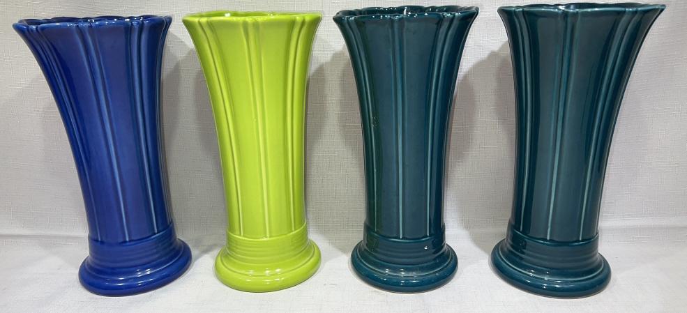 4 FIESTAWARE VASES (1 of 3)