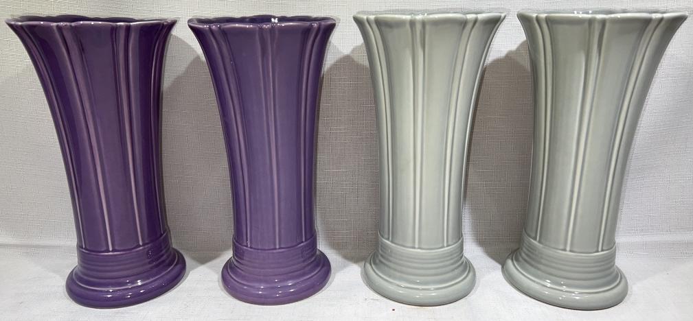 4 FIESTAWARE VASES (1 of 3)