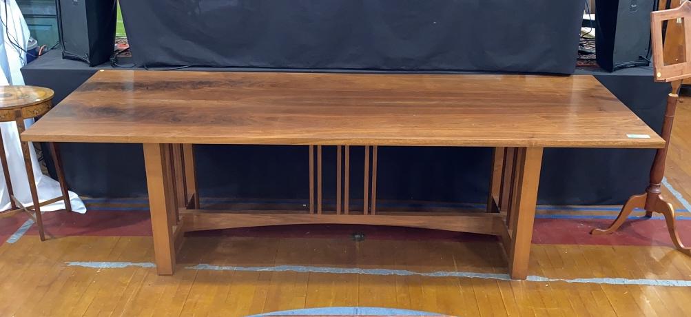 ROBERT ORTIZ CUSTOM MADE WALNUT TABLE (1 of 6)