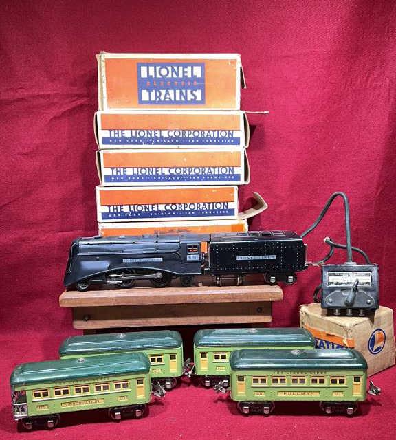 6 PC SET OF LIONEL TRAINS  "O" GAUGE (1 of 8)
