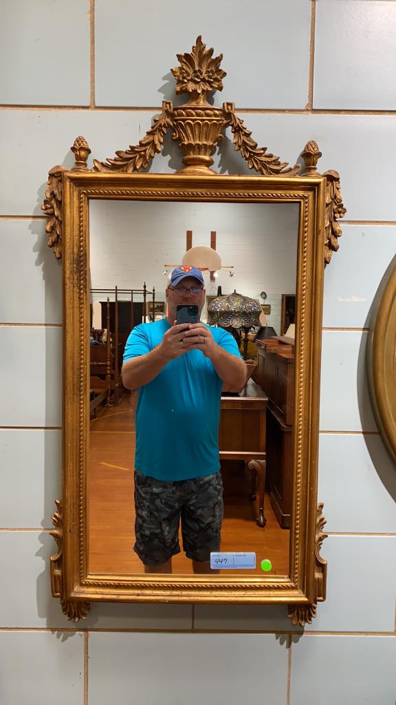 CARVERS GUILD GOLD GILT MIRROR (1 of 4)