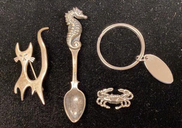 LOT OF STERLING JEWELRY & ACCESSORIES (1 of 6)