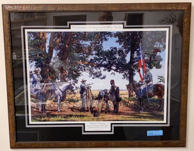 JOHN PAUL STRAIN PRINT BATTLEFIELD GETTYSBURG (1 of 5)
