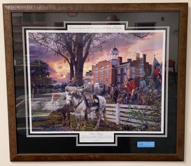 JOHN PAUL STRAIN PRINT "SUNRISE STRATEGY" (1 of 5)