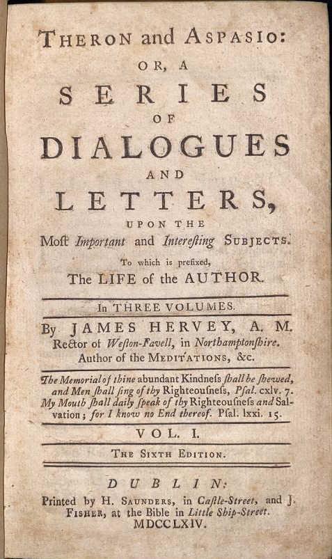 THERON ASPASIO BY JAMES HARVEY 1764 (1 of 9)