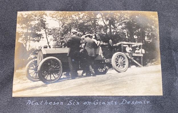 VINTAGE FIRTH FAMILY PHOTO ALBUM: PHILADELPHIA YACHT CLUB, AUTO RACE, BOATS ETC.