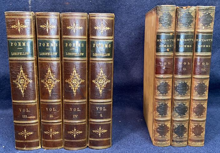2 ANTIQUE POETRY BOOK SETS (1 of 6)