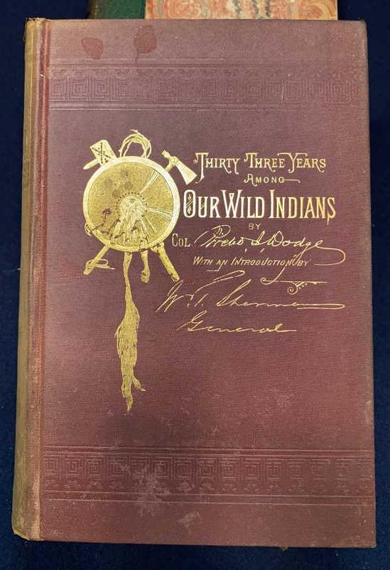 33 YEARS AMONG OUR WILD INDIANS - PUBLISHED 1882 (1 of 3)