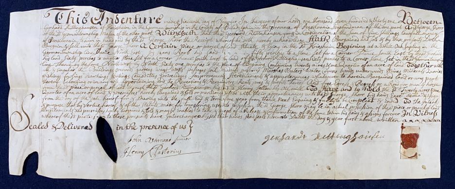 1731 GERMANTOWN PA VELLUM LAND INDENTURE (1 of 5)