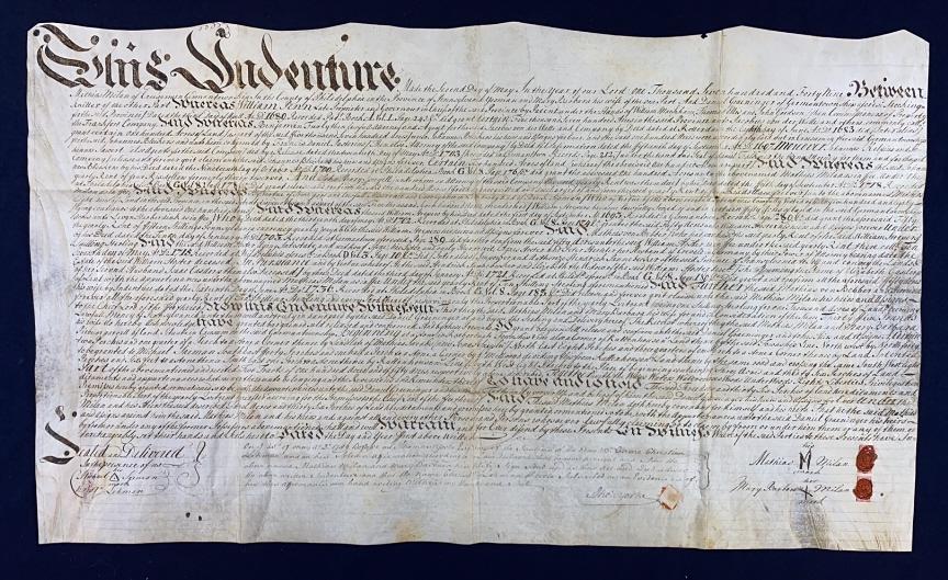 1749 GERMANTOWN PA VELLUM LAND INDENTURE (1 of 9)