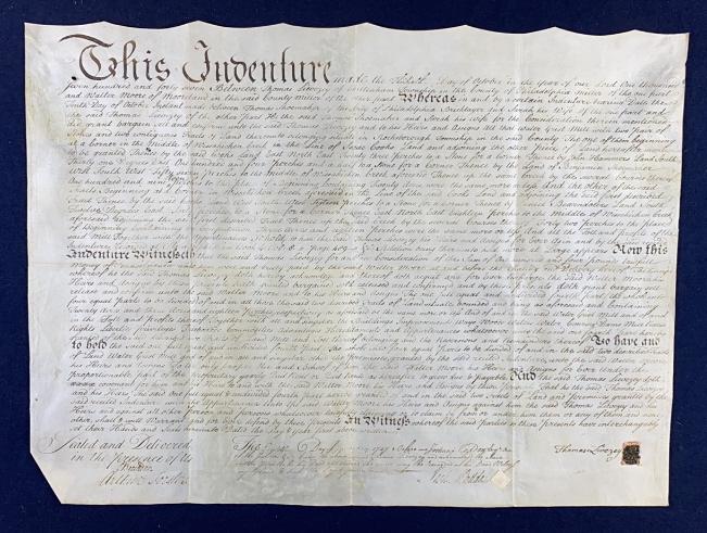 1747 ROXBOROUGH, PENNSYLVANIA LAND INDENTURE (1 of 7)