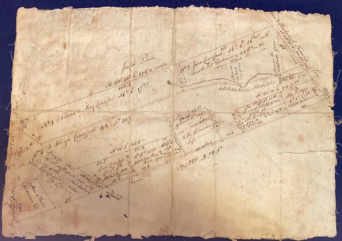 ROXBOROUGH PA HAND DRAWN SURVEYOR MAP (1 of 7)
