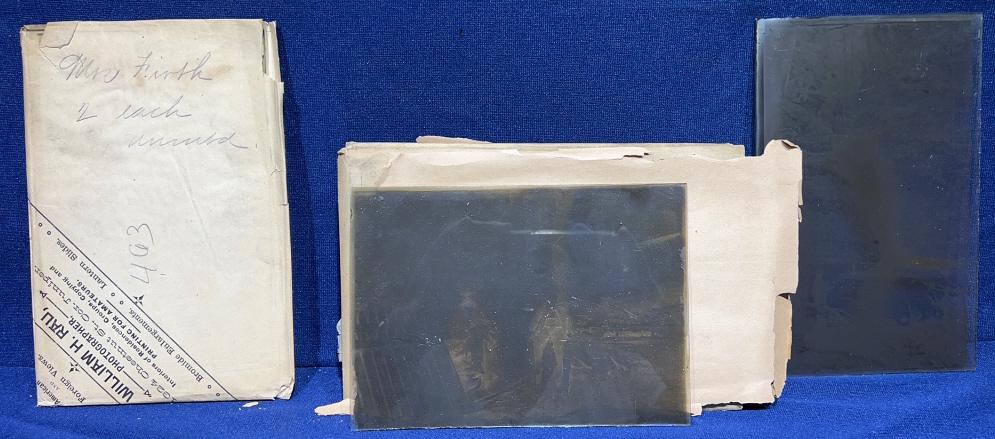 LOT OF ANTIQUE GLASS PLATE SLIDES (1 of 6)